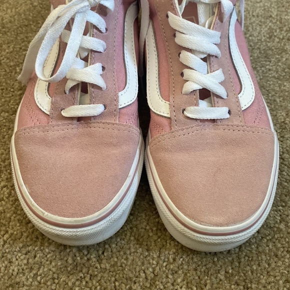 Vans Old Skool pink suede shoes - Picture 5 of 8
